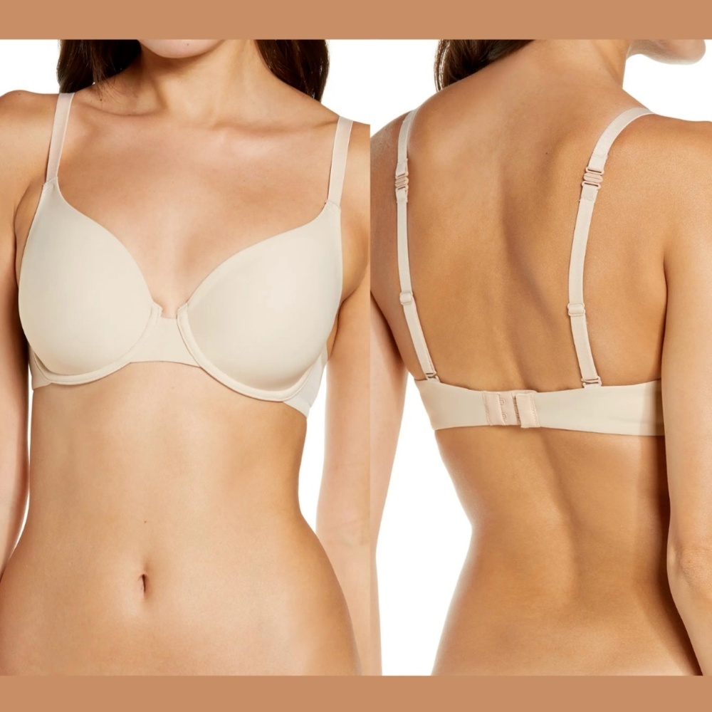 NWT Simone Perele [ SZ 34B INT ] Multiposition Molded Bra‎ Nude